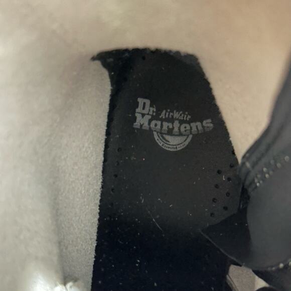 Dr. Martens Jadon White Eight Eye Boots Sz 9